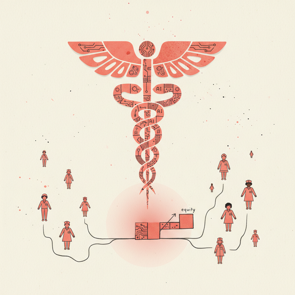 The pursuit of equity in nurse staffing and AI