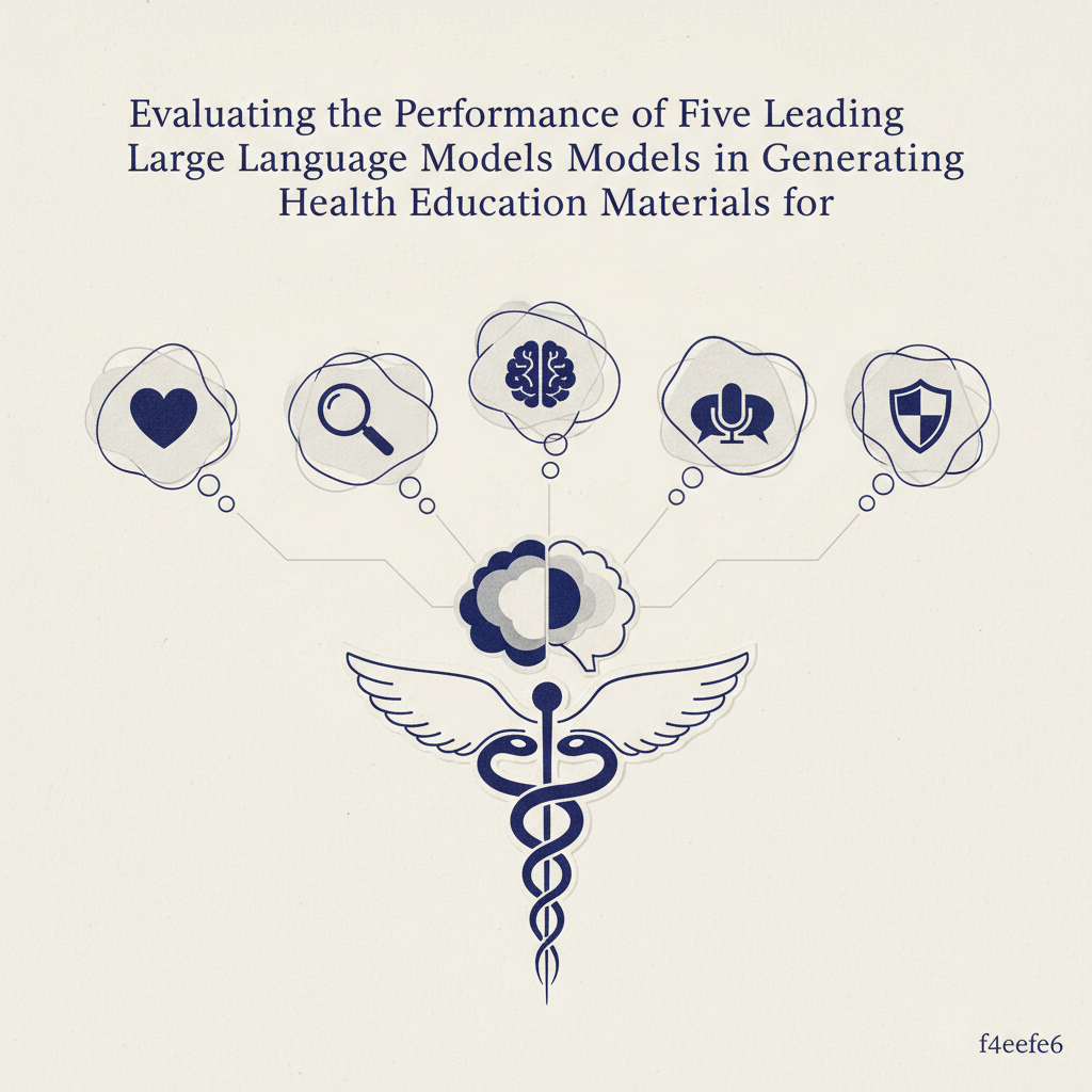 Evaluating the Performance of Five Leading Large Language Models in Generating Health Education Materials for