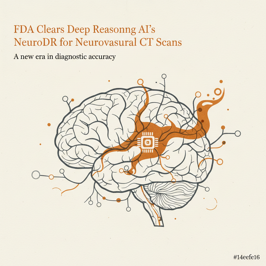 FDA clears Deep Reasoning AI’s NeuroDR for neurovascular CT scans